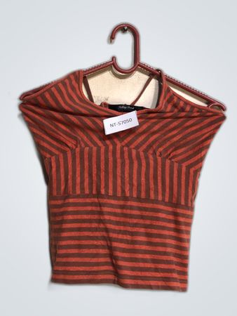 Talking French Striped Top