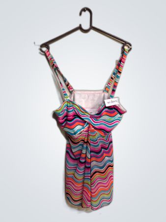 Rainbow Striped Swimsuit