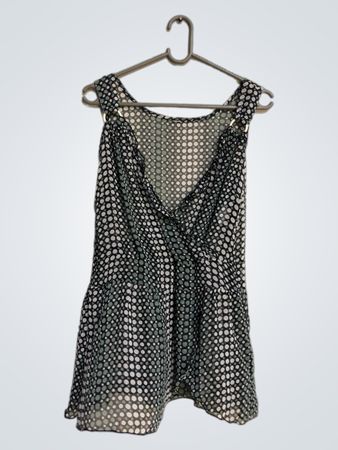Sheer Polka Dot Dress