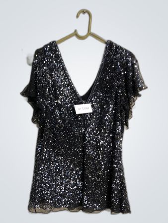 Adrianna Papell Sequined Top