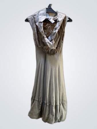 Talco Ruffled Sleeveless Dress
