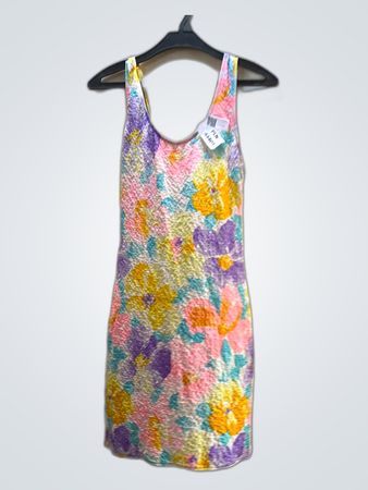 Faith Vintage Floral Mini Dress