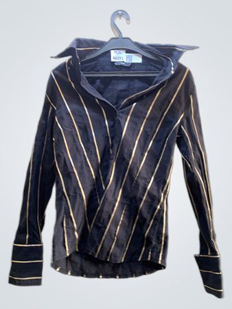 H&M Striped Button-Down Shirt