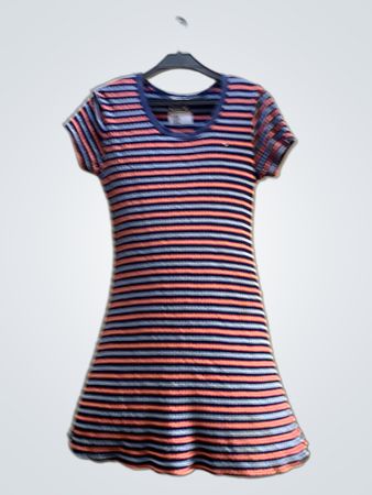 Xhiliration Striped Mini Dress
