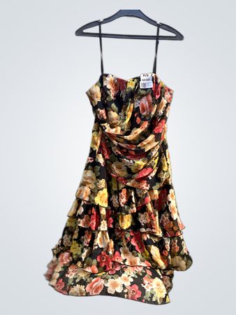 Floral Ruffled Dress