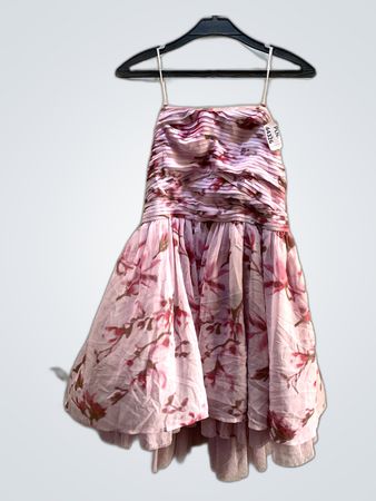 Pink Floral Dress