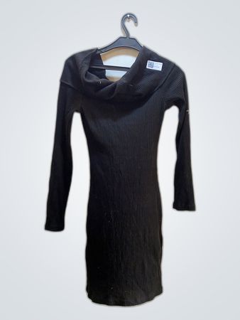 Black Knit Dress