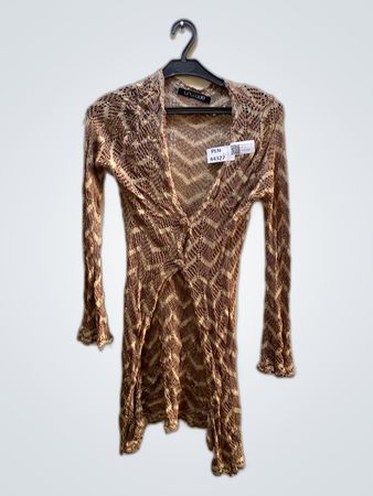 trflood Long Sleeve Crochet Top