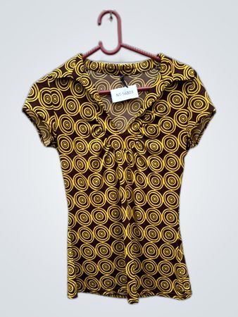 FNAFNAR Women's Short Sleeve Blouse