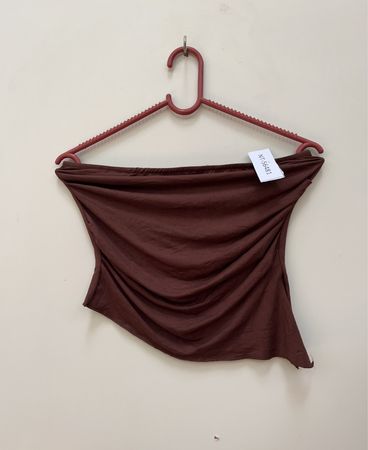 Brown Tube Top