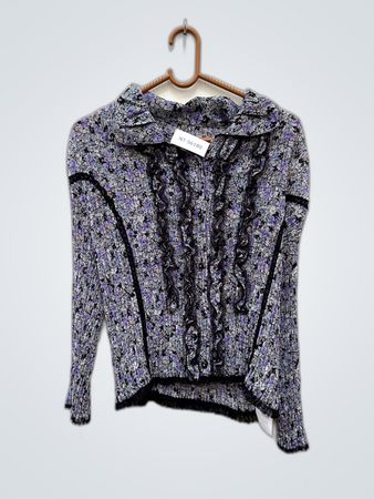 Blouse with Floral Pattern