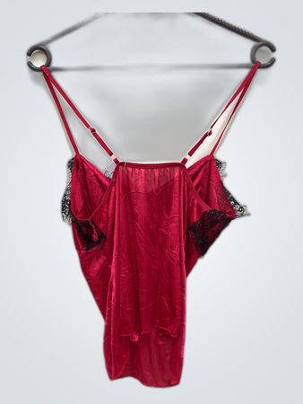 Red Lace Bodysuit
