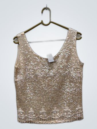 Sequin Tank Top