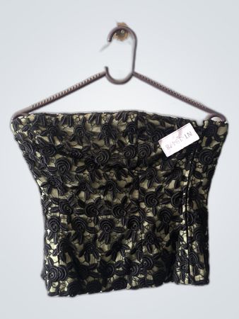 Coast Black Lace Top
