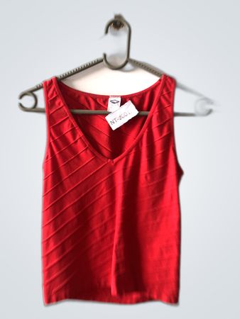 Pompea Red Tank Top