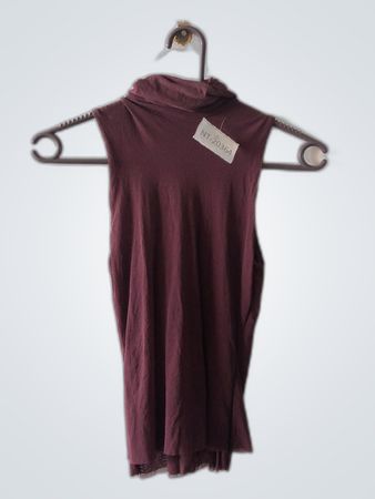 Maroon Sleeveless Dress
