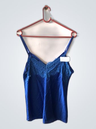 Blue Lace Camisole