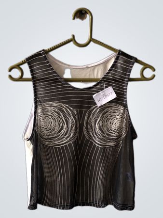 Unbranded Printed Mesh Tank Top