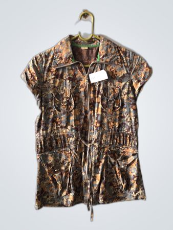 Floral Zippered Jumpsuit