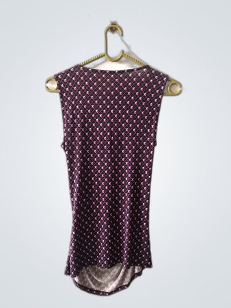 Blouse with Diamond Pattern