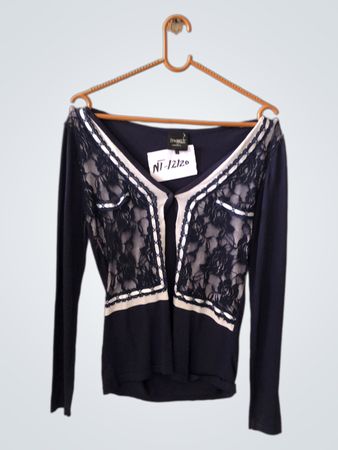 Sparkle Women's Lace Trimmed Top