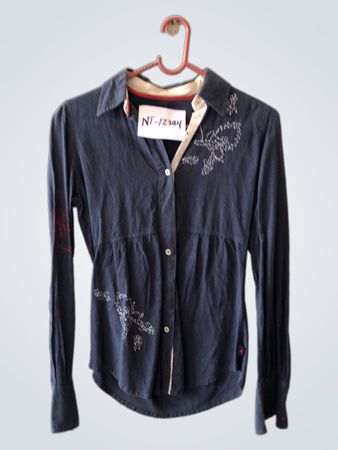 ROBE DI KAPPA Small Blue Long-Sleeve Shirt