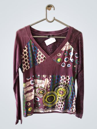 101 IDEES Long Sleeve Top