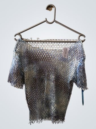 Blue Mesh Garment