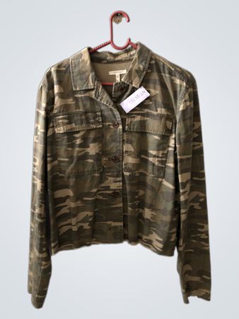 Maurices Camo Embroidered Jacket
