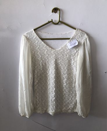 White Lace Blouse