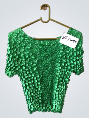Green Sequined Top