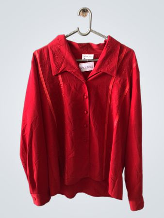 Michael Gold London Red Blouse
