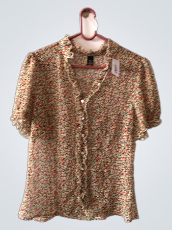 Floral Button-Up Shirt