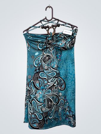 Mim Blue Paisley Dress