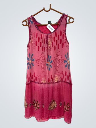 Paul Ropp Pink Floral Dress