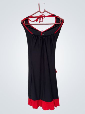 Black and Red Dress