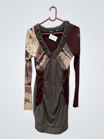 Koroshi Collection Patchwork Dress