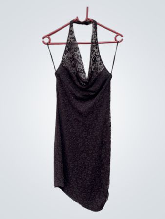 Mandaryna by Isay Black Lace Mini Dress
