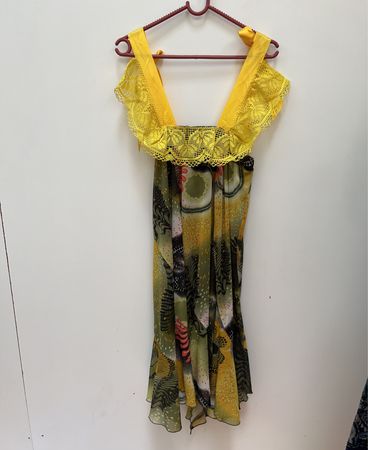 Yellow Lace Dress