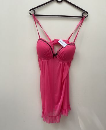 Unbranded Pink Lace Babydoll Lingerie