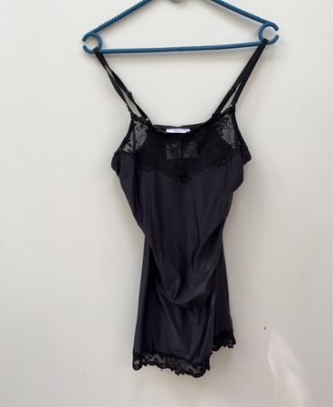Black Lace Chemise