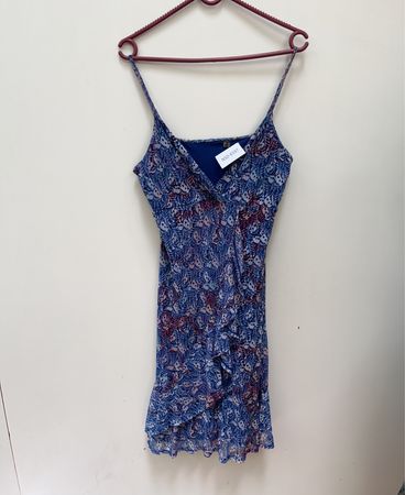 Blue Floral Dress
