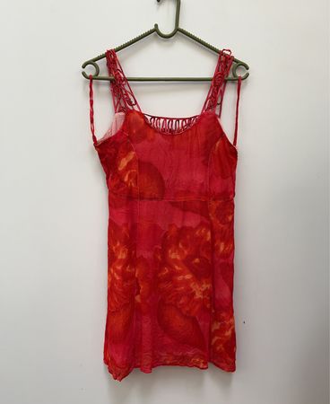 Espadego Red Floral Camisole