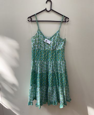 Avanti Floral Tiered Mini Dress