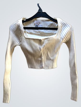Rumor Ribbed Long-Sleeve Top