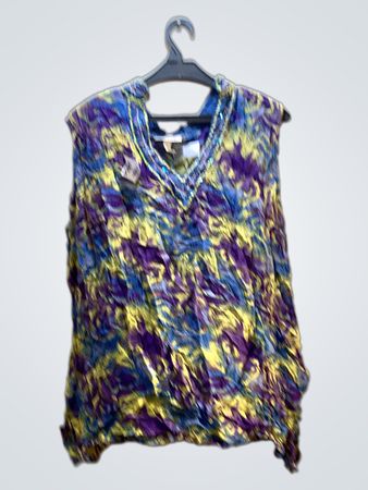 Multicolored Sequined Top