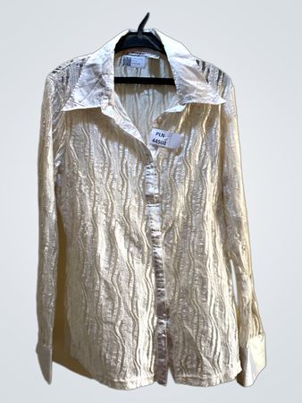 Long Sleeve Cream Shirt