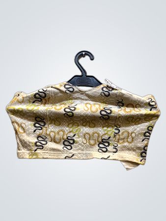 Tube Top with Snake Design