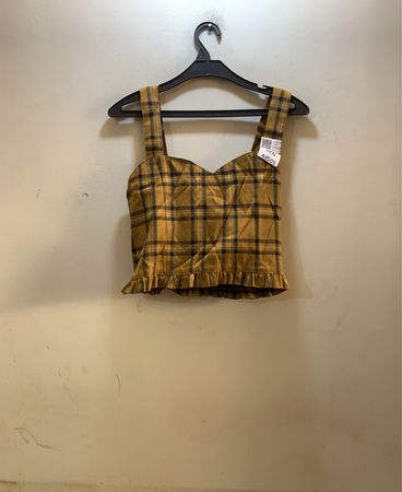 Plaid Crop Top