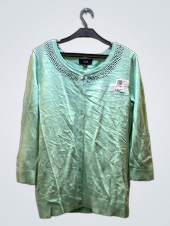 Light Green Embellished Blouse